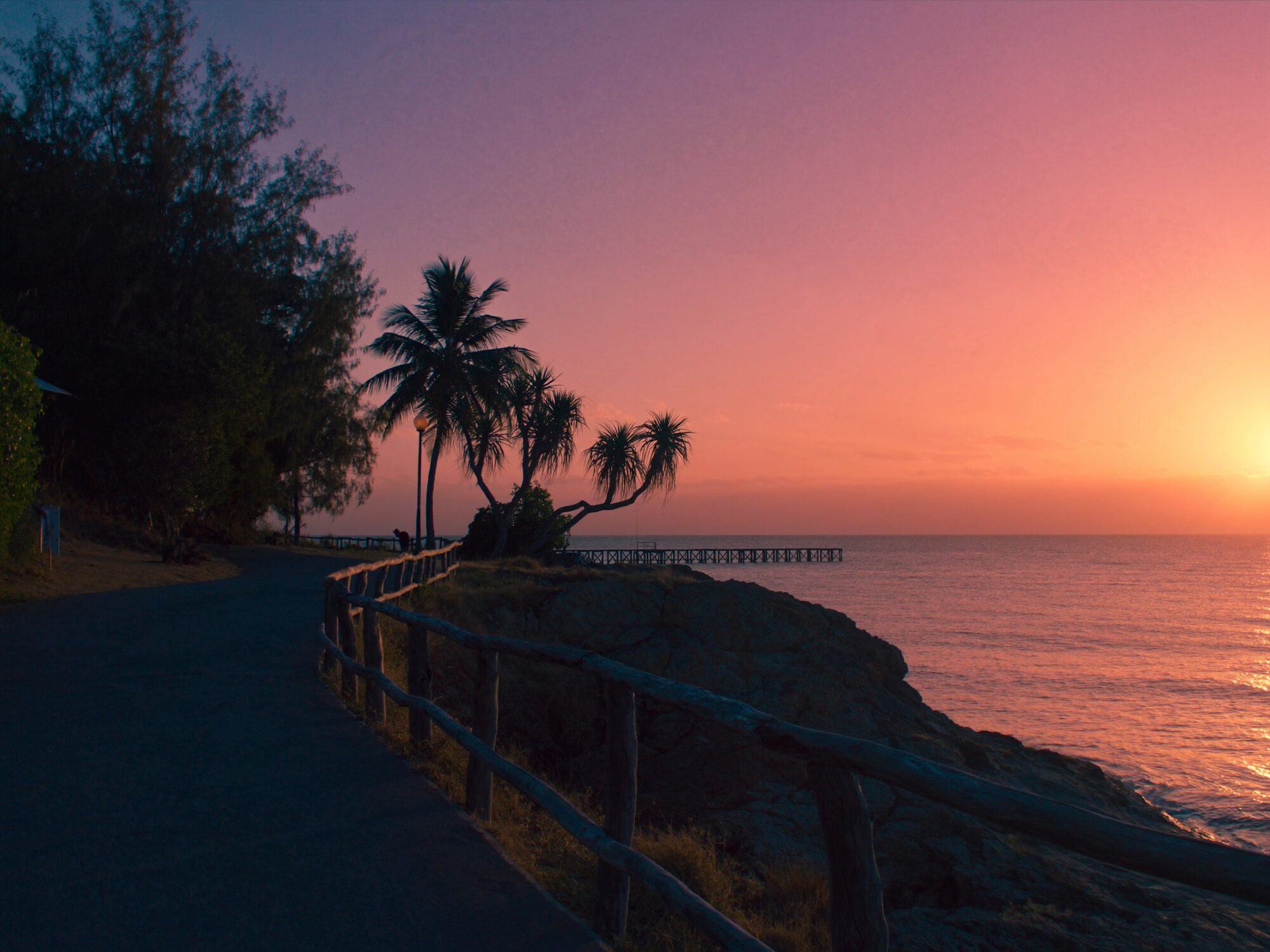 Nightcliff jetty at sunset